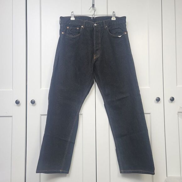 Levis 501 original shrink to fit mens jeans - Picture 4 of 10